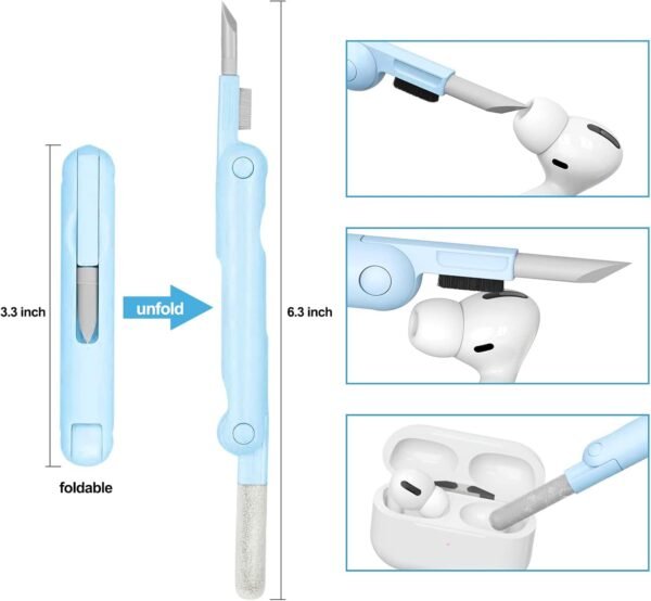 7 in 1 Multifunctional Cleaning Brush Kit for Electronics & Accessories - Image 2