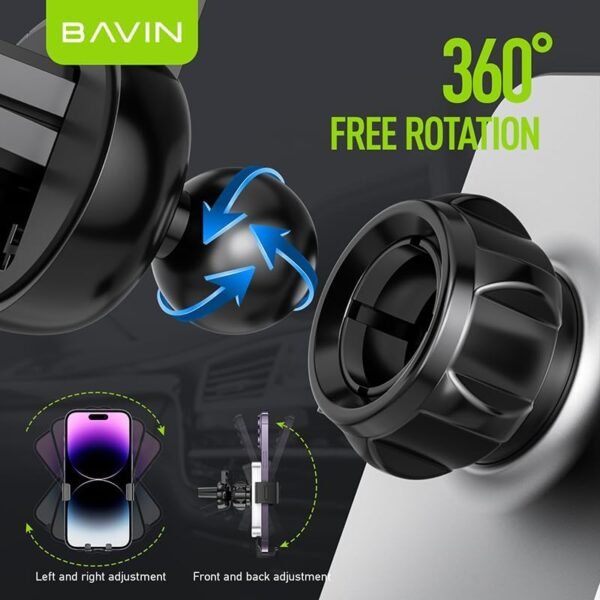 Bavin Universal Car Holder (PS29) – Black - Image 8