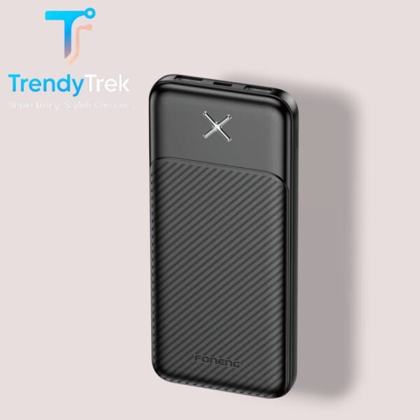 Foneng PX109 – 10000mAh Dual-Port Power Bank (2× USB, 5V/2.1A) - Image 2