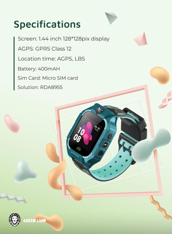 Green Lion Kids Smart Watch Series 5 - Image 5