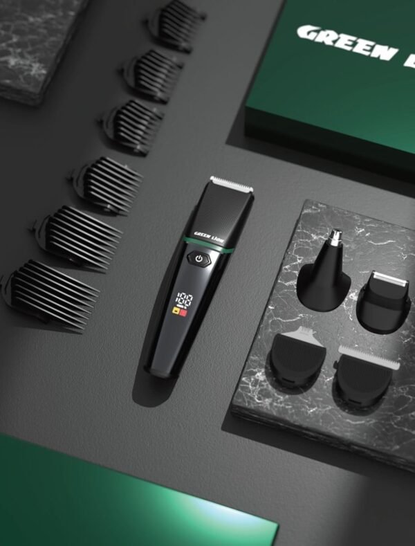 Green Lion 5-in-1 Hair Grooming Kit – Black - Image 4