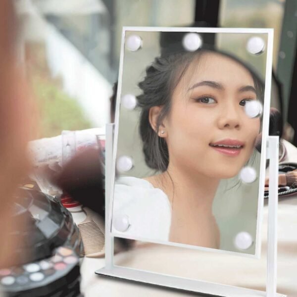 Glam Shine Makeup Mirror 9 – Green Lion - Image 4