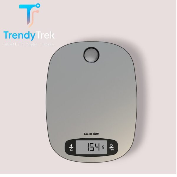 Green Lion Digital Kitchen Scale – Silver - Image 2