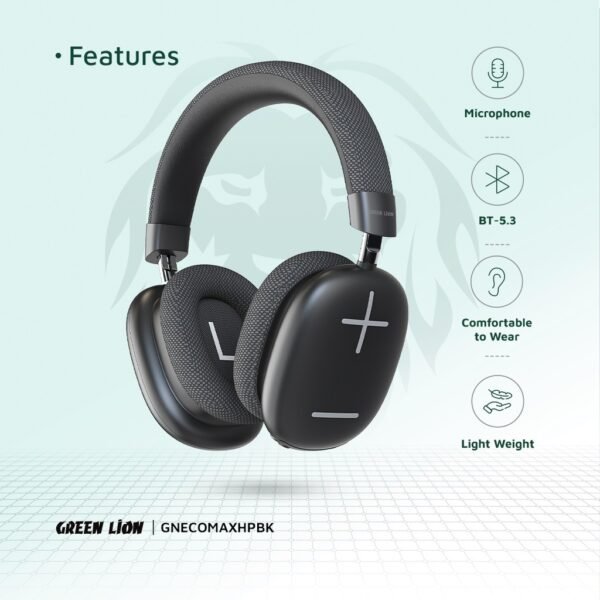 Green Lion Echomax Wireless Headphones - Image 8