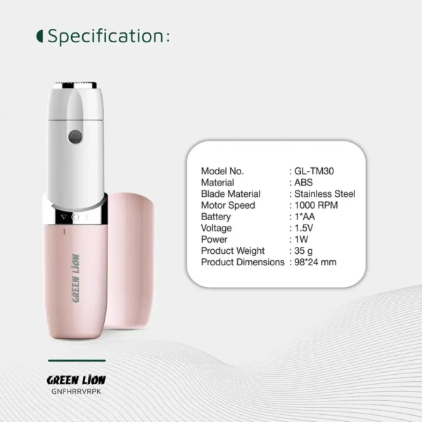Green Lion Facial Hair Remover – Skin Friendly & Ergonomic Design - Image 8