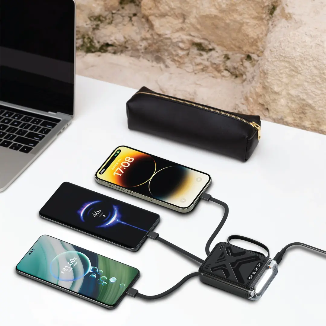 Green Lion Luma Pro 10000mAh Power Bank – Black - Image 8