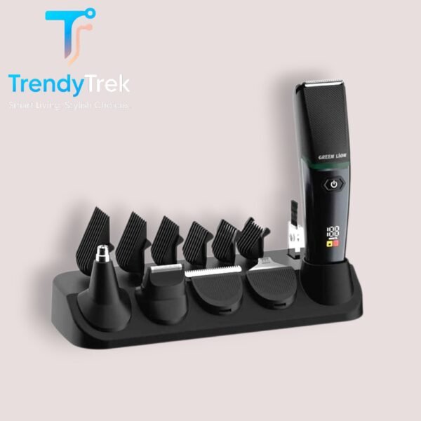 Green Lion 5-in-1 Hair Grooming Kit – Black - Image 2