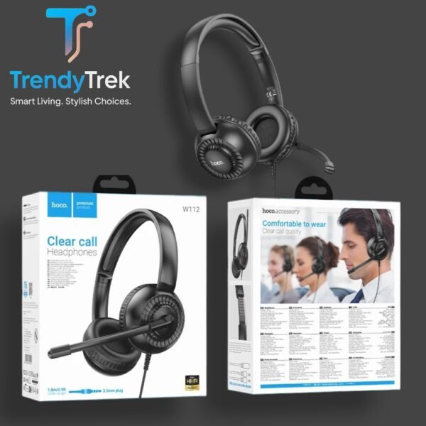 Hoco W112 Clear Call Headphones