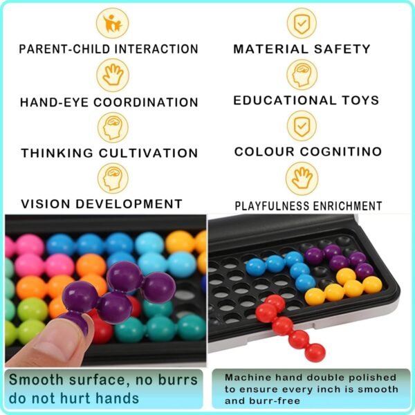 IQ Game Toys – 120 Challenge Puzzle (6 Variants) - Image 21