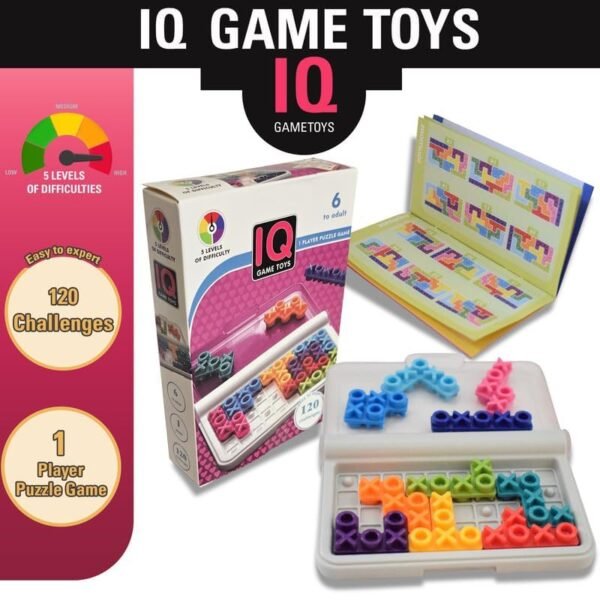 IQ Game Toys – 120 Challenge Puzzle (6 Variants) - Image 12