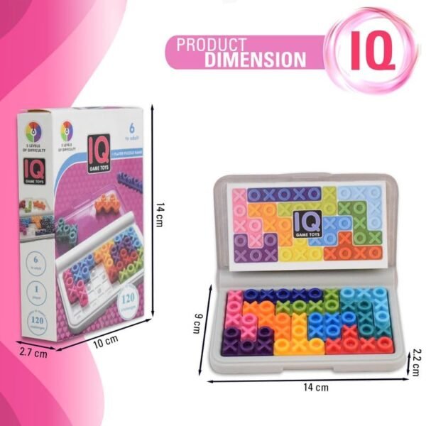 IQ Game Toys – 120 Challenge Puzzle (6 Variants) - Image 14