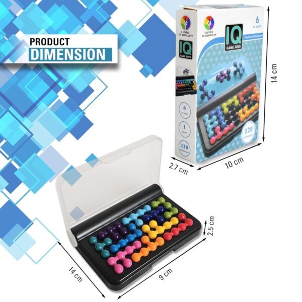 IQ Game Toys – 120 Challenge Puzzle (6 Variants) - Image 4