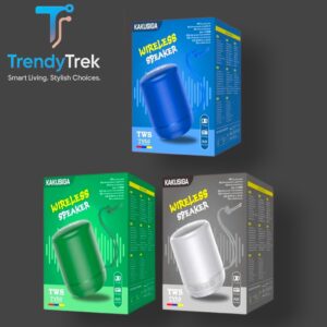 Kakusiga Wireless Speaker KSC-605 – 6H Playtime, TF/AUX, FM search, TWS