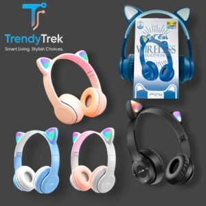 P47M Cat Ear Wireless Headphones – Multiple Colors