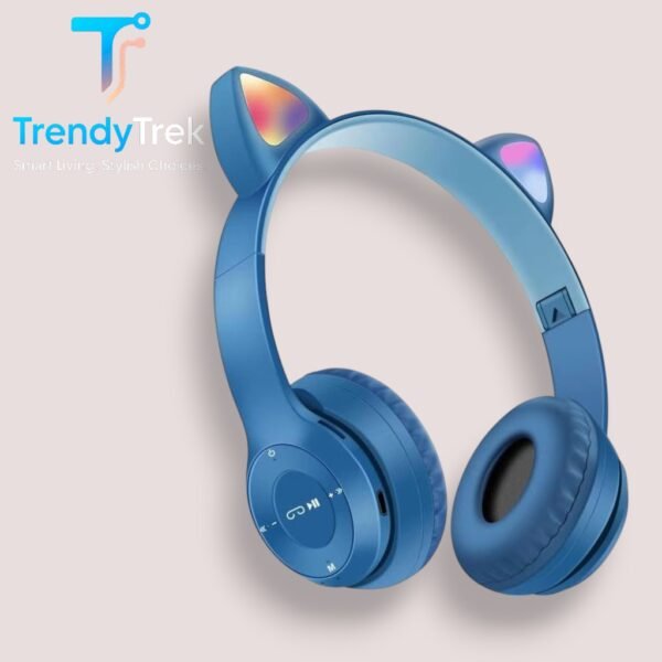 P47M Cat Ear Wireless Headphones – Multiple Colors - Image 3