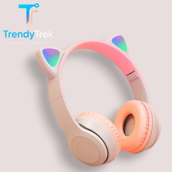 P47M Cat Ear Wireless Headphones – Multiple Colors - Image 6