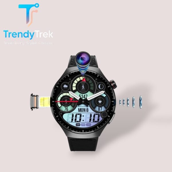 Porodo Vista 4G Cellular & Video Smart Watch - Image 3