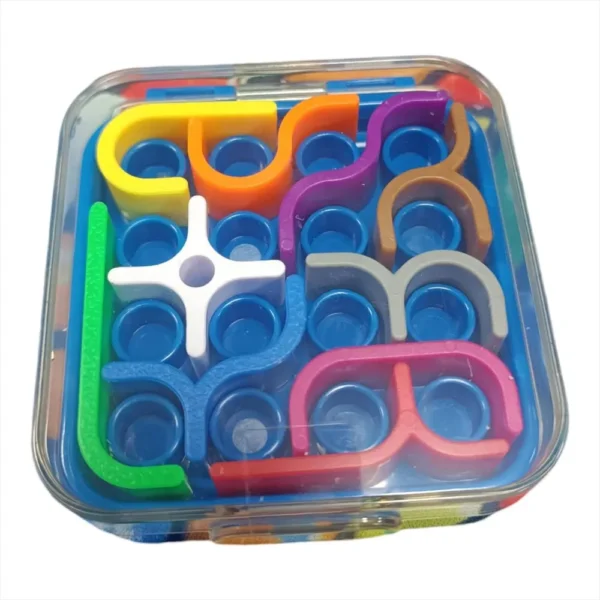 Mini IQ Puzzle Game – Crazy Curves (1 Player) - Image 4