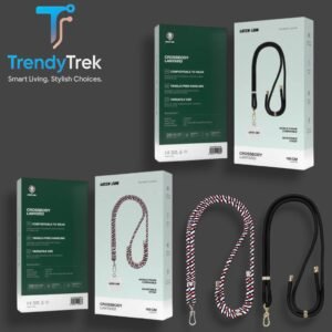Green Lion Crossbody Lanyard – 160cm Adjustable Universal Phone Strap
