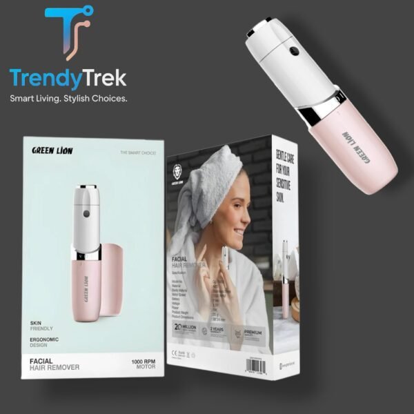 Green Lion Facial Hair Remover – Skin Friendly & Ergonomic Design