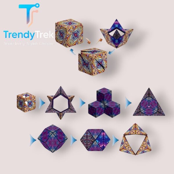 IQ Puzzle Game – MoYu 3D Fidget Cube - Image 4