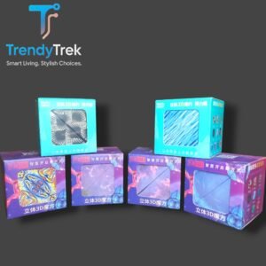 IQ Puzzle Game – 3D Magic Cube (Mixed Designs)