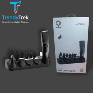 Green Lion 5-in-1 Hair Grooming Kit – Black