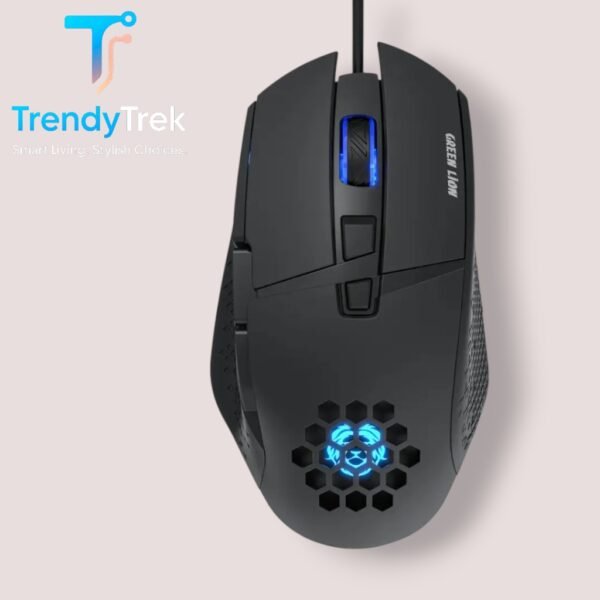 Green Lion G250 Gaming Mouse – 7200 DPI, RGB Lights, 8 Buttons - Image 3