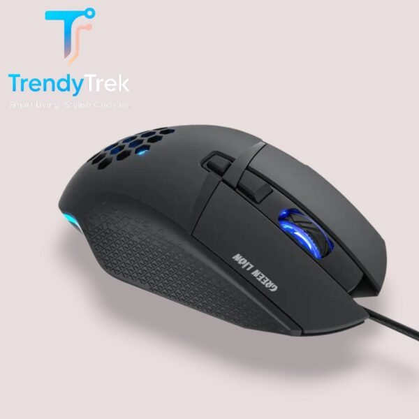 Green Lion G250 Gaming Mouse – 7200 DPI, RGB Lights, 8 Buttons - Image 2