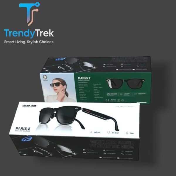 Green Lion Smart Audio Glass Paris 2 – Bluetooth 5.3, Mic, Stylish Frame