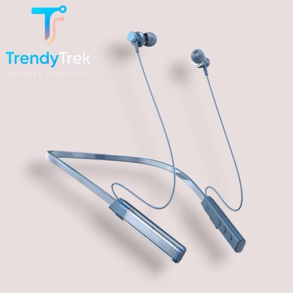 Green Lion Veria Wireless Neckband – Light Blue - Image 2