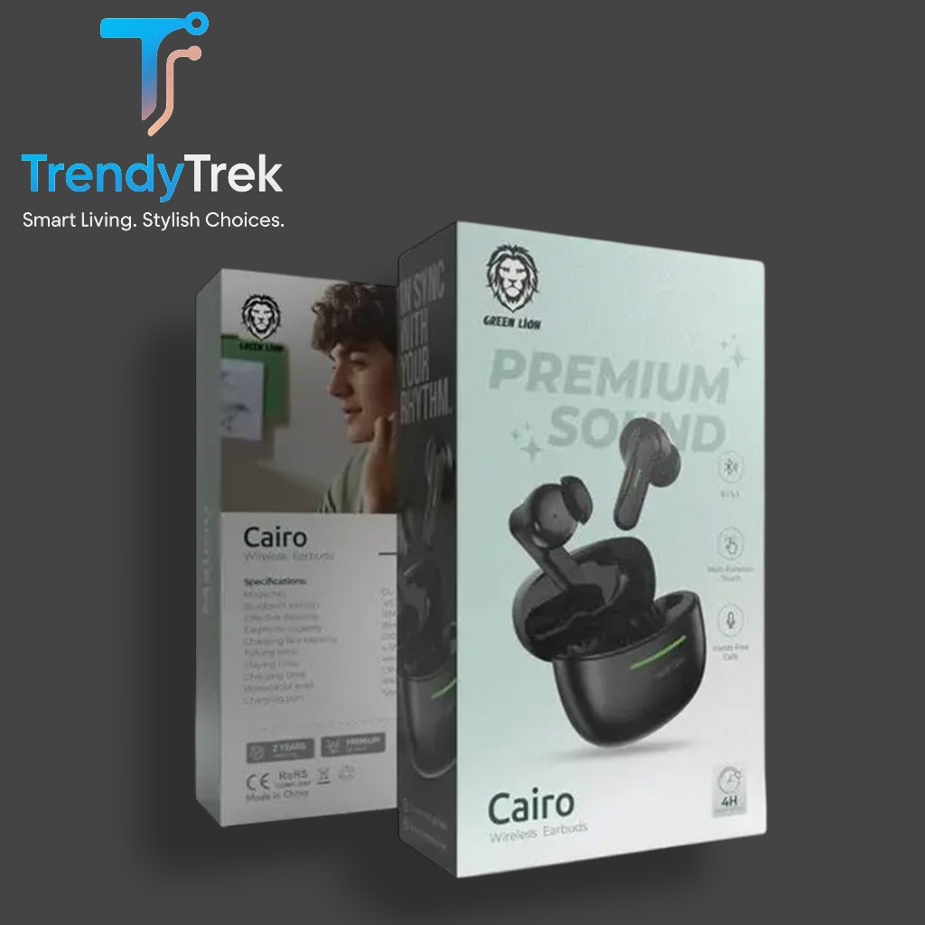Green Lion Cairo Wireless Earbuds
