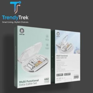 Green Lion Multi Functional Data Cable Set (6-in-1 Travel Kit)