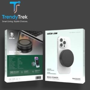 Green Lion Mag Power 3000mAh Power Bank – Black