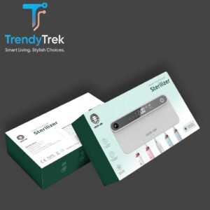 Green Lion Smart Toothbrush Sterilizer – Wall Mounted UV Sanitizer