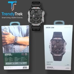 Green Lion Gravix Smart Watch – Black