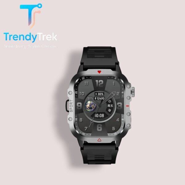 Green Lion Gravix Smart Watch – Black - Image 2