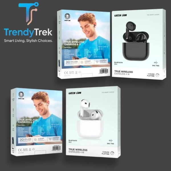 Green Lion True Wireless Earbuds 4