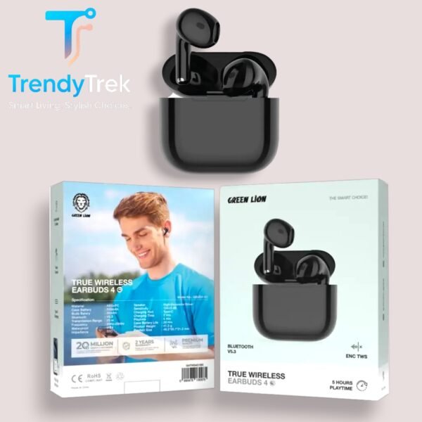 Green Lion True Wireless Earbuds 4 - Image 3