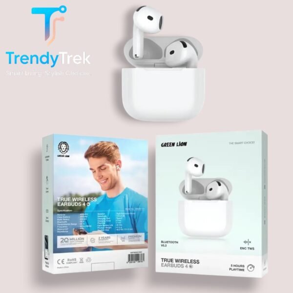 Green Lion True Wireless Earbuds 4 - Image 4