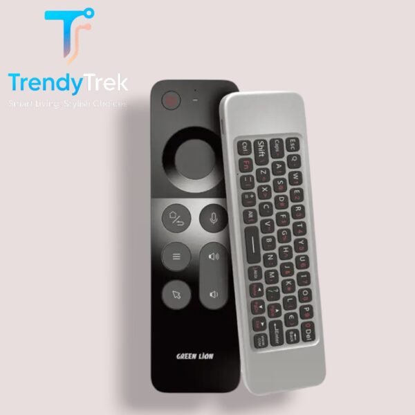 Green Lion 4 in 1 Wireless Remote – Voice Control + Air Mouse + IR + Keyboard - Image 2