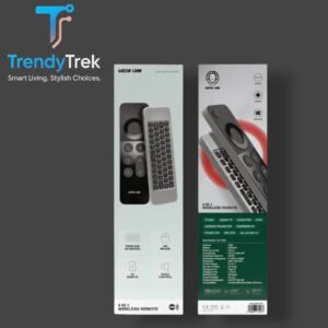 Green Lion 4 in 1 Wireless Remote – Voice Control + Air Mouse + IR + Keyboard