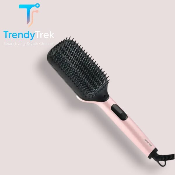 Green Lion Hair Straightener Comb – LED Display & PTC Heating - Image 2