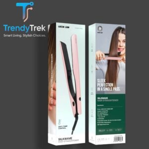 Green Lion Silkwave Hair Straightener – Ceramic Coating Plates & Temp Control