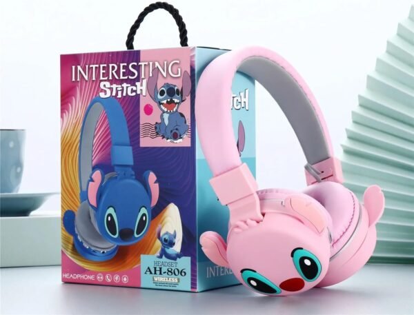 Interesting Stitch Wireless Headphones AH-806 - Image 4