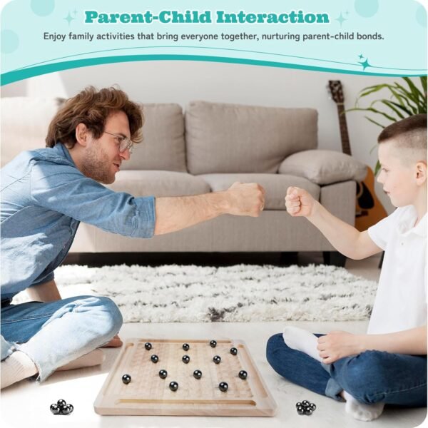 IQ Puzzle Game – Magnetic Chess (Board + Magnets)