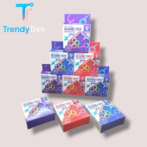 Mini IQ Puzzle Game – Crazy Curves (1 Player) - Image 2
