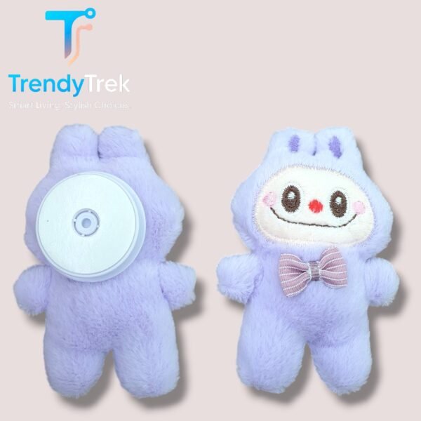 LABUBU Plush Pop Socket – Soft Character Phone Holder - Image 6