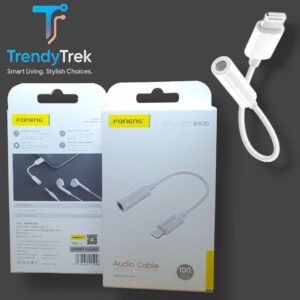 Foneng BM20 Lightning to 3.5mm Audio Cable (100mm)