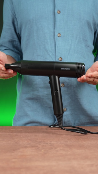 Green Lion Bristol Hair Dryer – 1400W, DC Motor, Cold Shot Function - Image 6